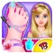 Kids let’s have a virtual surgery experience with princess Toe Nail Dr