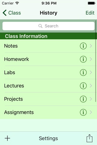 Class Organizer Pro screenshot 2