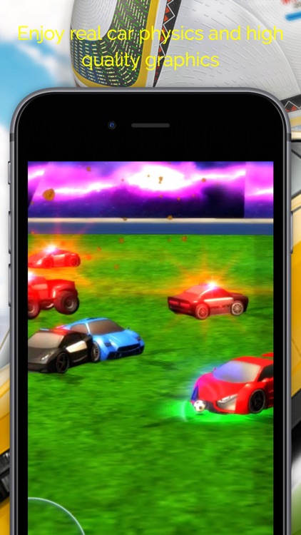 Rocket Soccer 3D: Play Football with Car screenshot-3