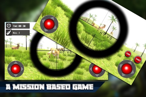 Animal (Deer, Lion, Bear) Hunting 3D : Sniper Shooting Game screenshot 4