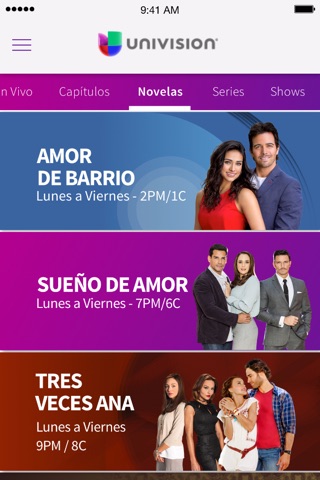 Univision App screenshot 4