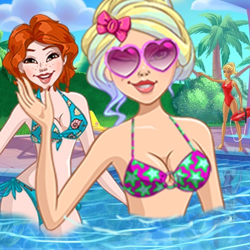 Pool Party Splash - Crazy Princess Swimming - VIP Girls Game Icon