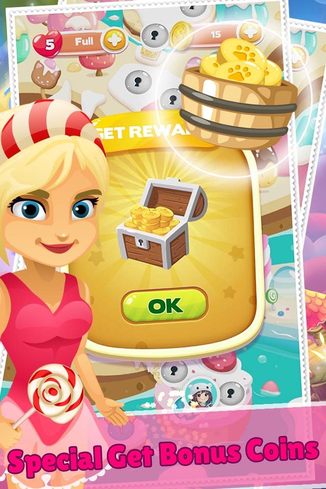 Amazing Candy Link Match Sweet Legend - Puzzle Games Blast Star Connect Free Edition screenshot 4