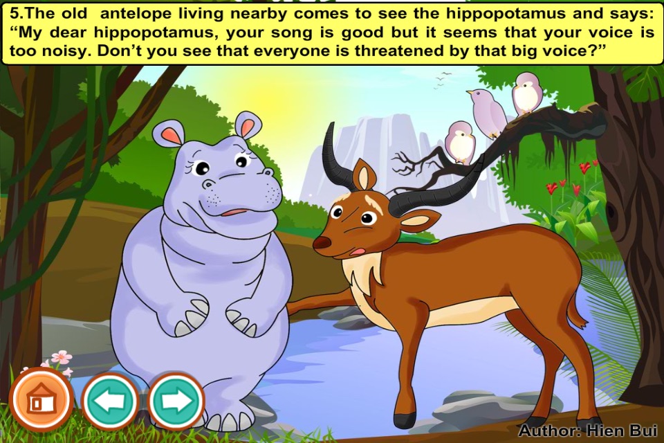 A good hippopotamus (story and games for kids) screenshot 3