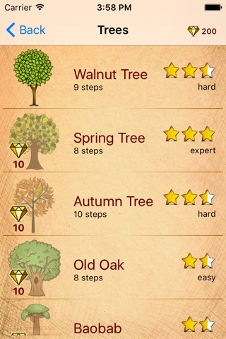 Easy Draw Trees And Leaves screenshot 2