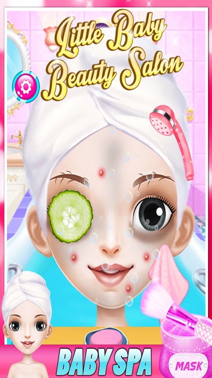 Little Baby Beauty Salon - Makeover & Make up and Dress up games for girls & Kids