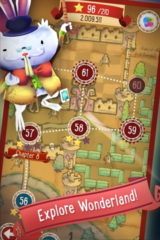 Alice in Wonderland Puzzle Golf Adventures screenshot 2