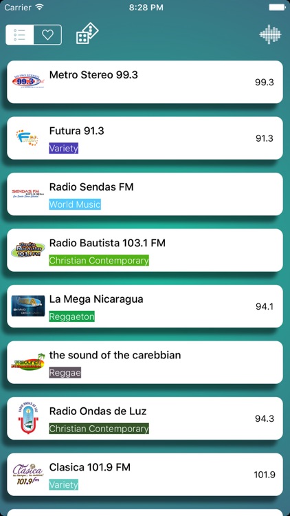 Radios de Nicaragua - FM AM