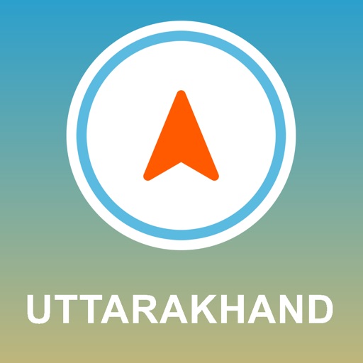 Uttarakhand, India GPS - Offline Car Navigation icon