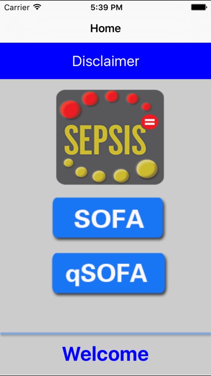 SOFA sepsis