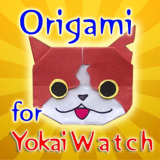 Origami for Yokai Watch, Japanese culture, folding paper Icon