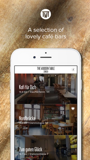 Lovely café bars in Zurich ­­– The Wooden Table is a persona(圖1)-速報App