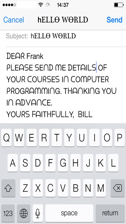 Hybrid Fonts Pro - ⒻⓊⓃ Looking Text Fonts for Any Social Apps - The Coolest Message Wrapper screenshot-4