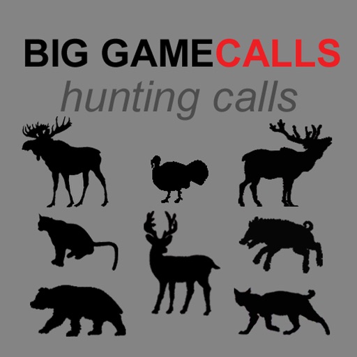Big Game Hunting Calls -The Ultimate Hunting Calls App For Whitetail Deer, Elk, Moose, Turkey, Bear, Mountain Lions, Bobcats and Wild Boar & BLUETOOTH COMPATIBLE icon