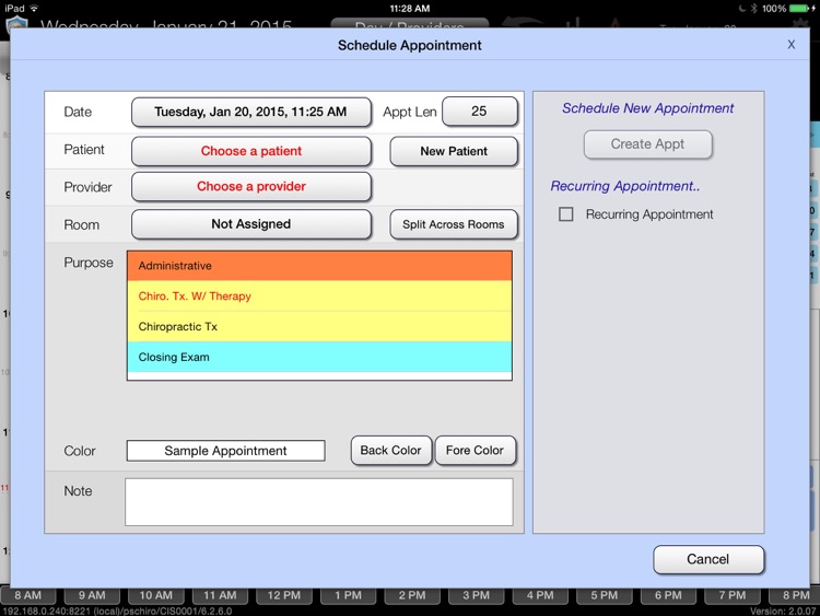 CT Scheduler Mobile 6.5 screenshot-3