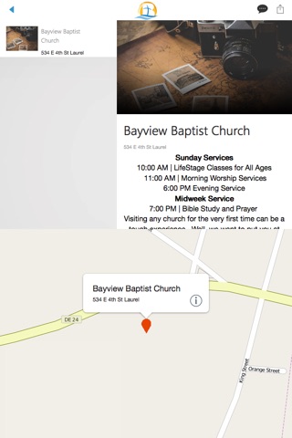 Bayview Baptist Church screenshot 2