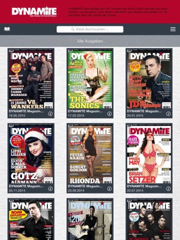 Скриншот из DYNAMITE Magazin