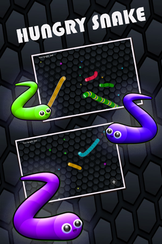 Rolling Snake Hungry Eat Color Dot :Worm Edition Free Game screenshot 2