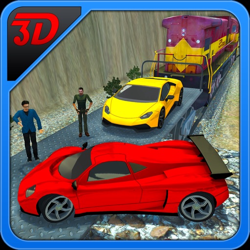 Car Transporter Train 3D – Super Fast Vehicle Freight Transportation icon