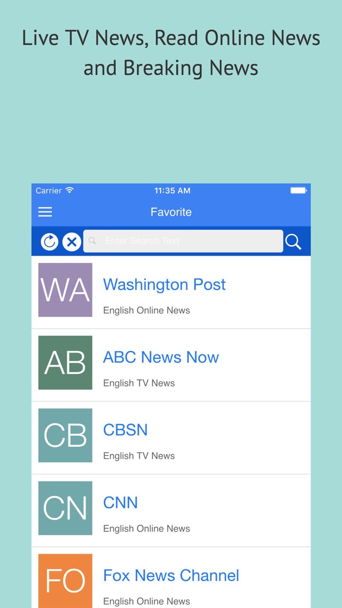 MalNews - US Live TV News Channels and Online Newspapers
