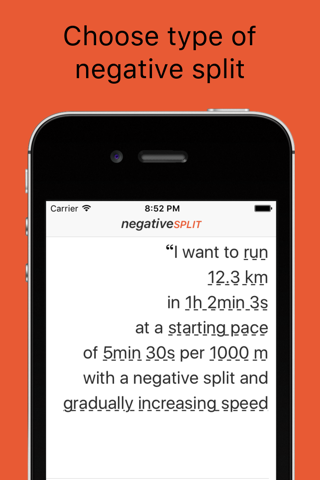 Negative Split: Smart Race Pace Planning screenshot 3