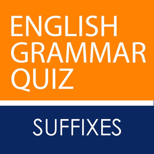 Suffixes - English Grammar Game Quiz iOS App