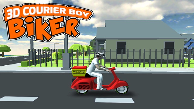 3D Courier Boy Biker(圖5)-速報App