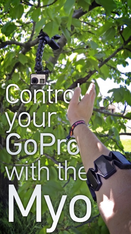 Myo Controller for Action Camera