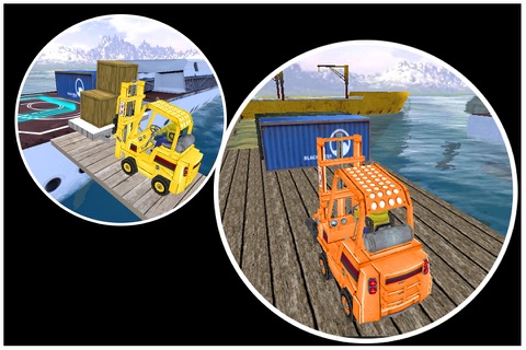 Cargo Forklift Simulator 2016 screenshot 4