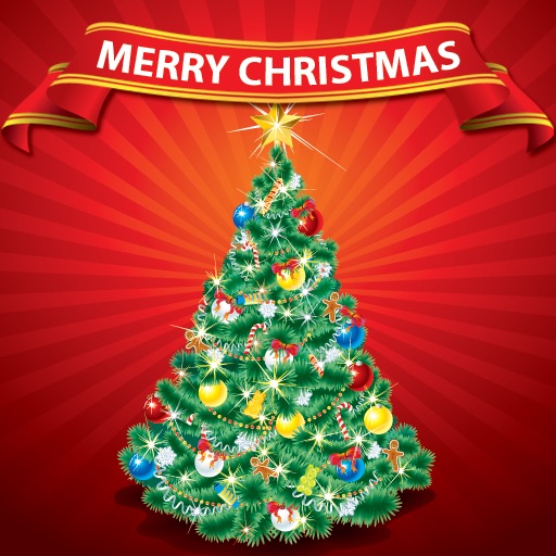 Christmas Music Tree Lite Icon
