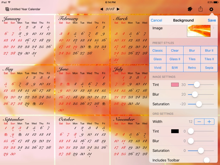 All-in-One Year Calendar screenshot-4
