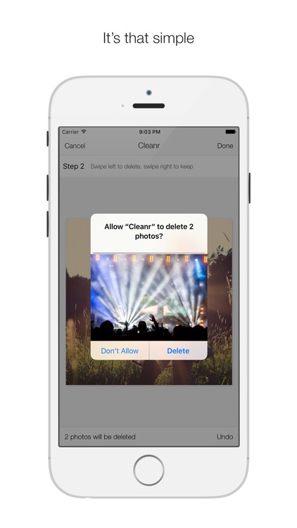 Cleanr for Camera Roll - Fastest way to delete unwanted photos quickly and easily to free up space screenshot-3
