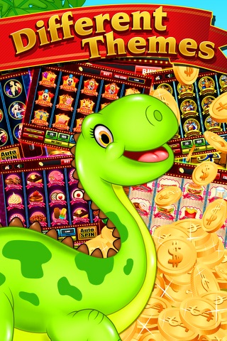 777 Olympus Rhino Slasher in Dino Land Doubledown screenshot 2