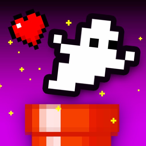 Floppy Ghostie - FREE 8bit Retro Game iOS App