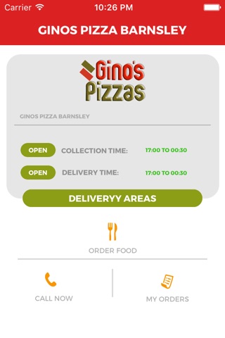 GINOS PIZZA BARNSLEY screenshot 2