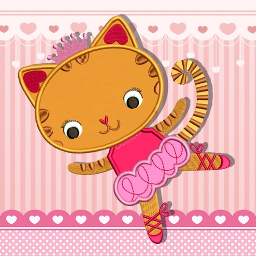 Cute Cat Kitty Kitten Sky Dancing Princess Icon