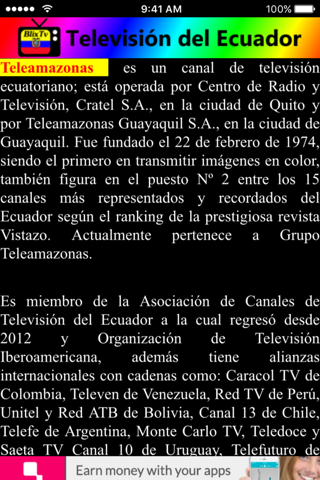 BlixTv - Televisión de Ecuador screenshot 2