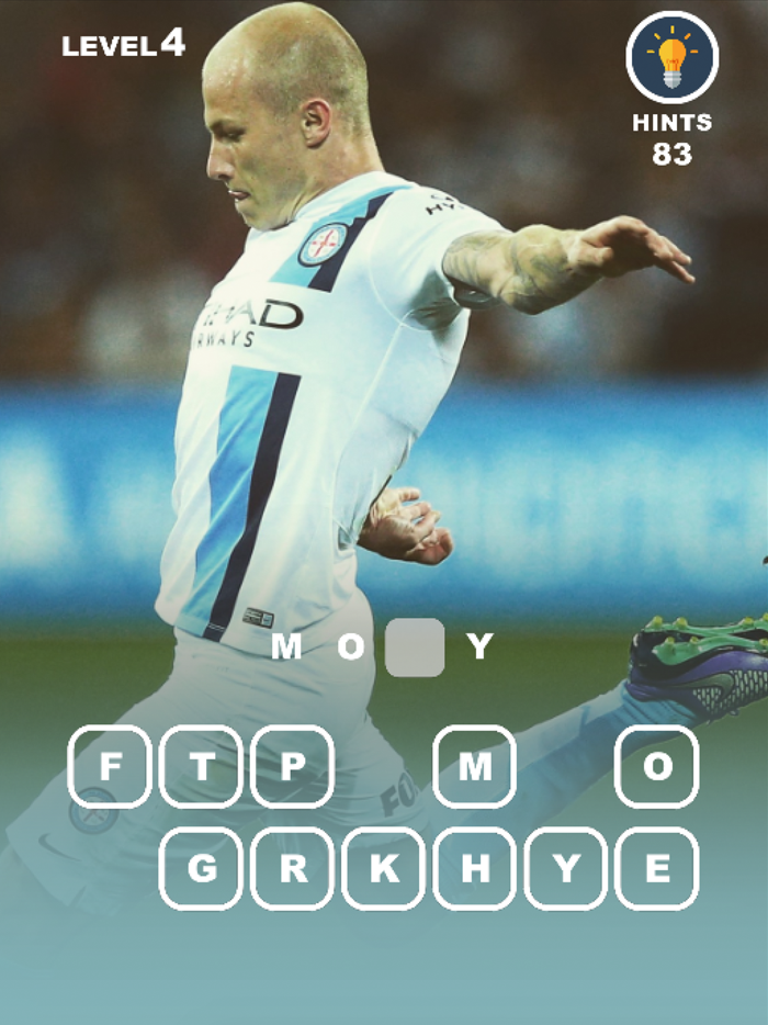 Guess Football Players - a game for A-League fans