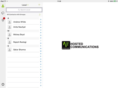 Windstream Hosted Communications for iPad screenshot 3