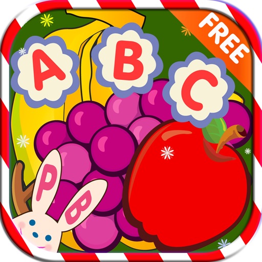 ABC Alphabet Fruit Veg Flashcards Write Icon
