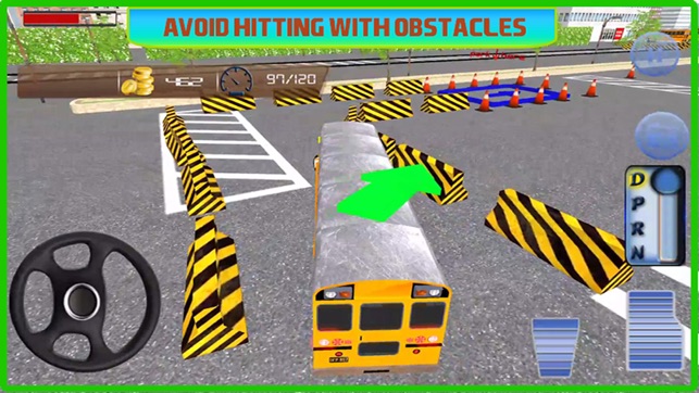 SchoolBus parking Simulator 2016 – Real Bus Driving Mania(圖3)-速報App