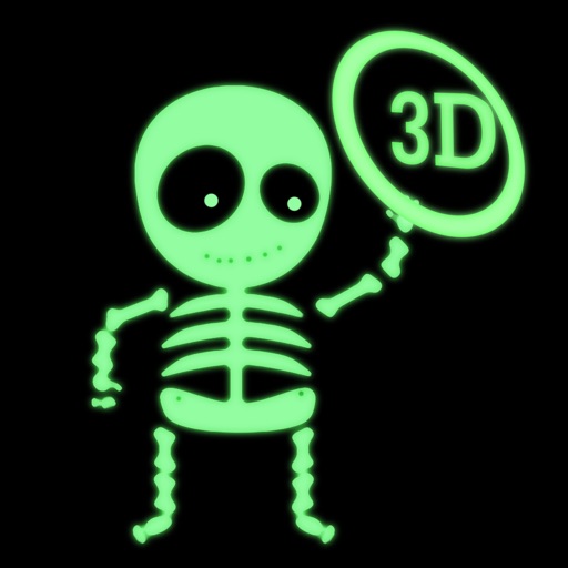 Animal bone 3D Icon