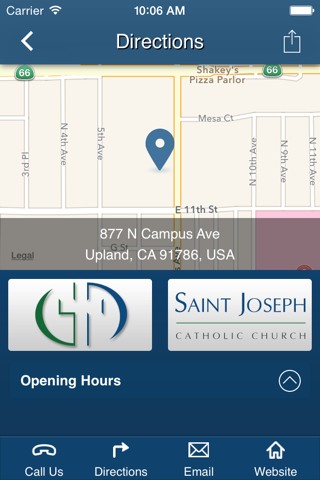 St. Joseph Catholic Church - Upland, CA screenshot 2