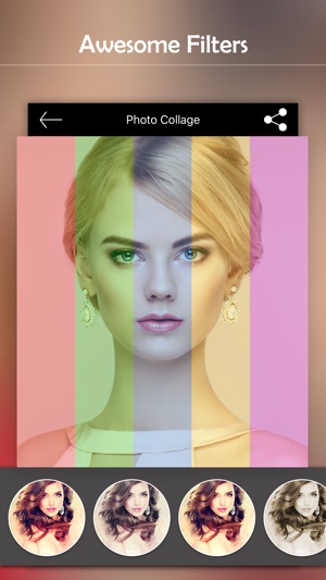 Photo Collage Maker and Editor with Cool Filters!(圖2)-速報App