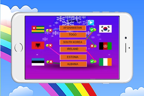 Flags Matching Game For Learn Nation Country screenshot 3