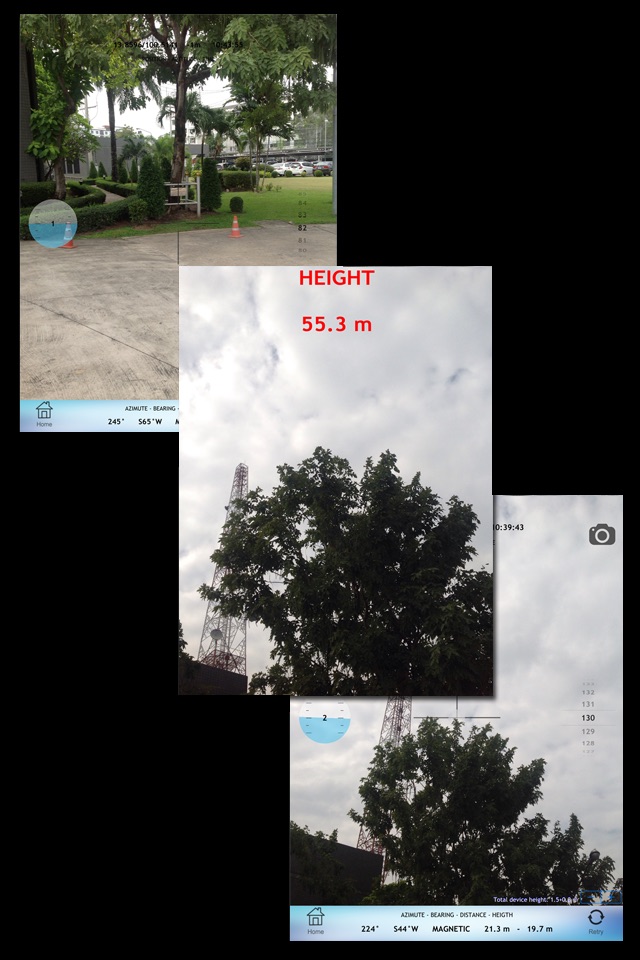 smart tool : clinometer + water level + compass + range finder +  tape and map measure screenshot 4