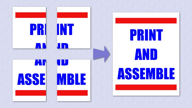 Banner / Poster / Sign Maker & PDF Tiler