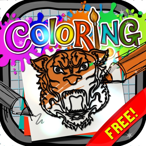 Coloring Book : Painting Picture Tribal Tattoos Free Edition