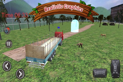 Jurassic Zoo Animal Truck Transport screenshot 2