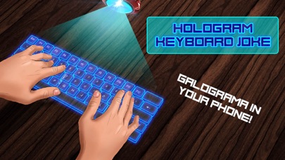 How to cancel & delete Hologram Keyboard Joke from iphone & ipad 2